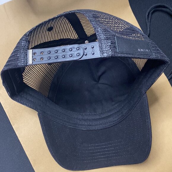 AMIRI Ma Trucker Hat Black Green - Picture 4 of 4